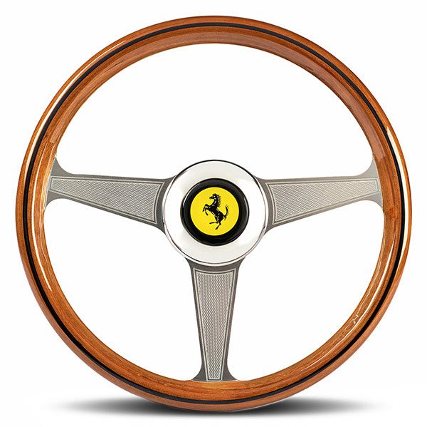 Ferrari 250 GTO steering wheel simulator RentFun Ferrari Nardi Retro steering wheel NASCAR licensed steering wheel A unique RoarFun world collection of steering wheels - RoarFun