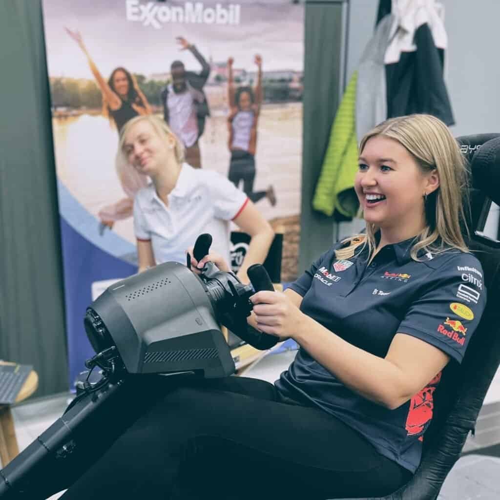 Formula emotional branding experience with ExxonMobil