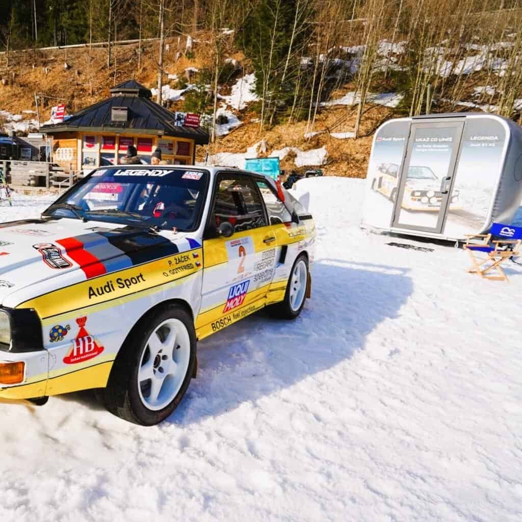 Hire Audi Rally Sport Simulator for birthday event. Rental Rally quattro Experience In EU. Rent rally simulators for party