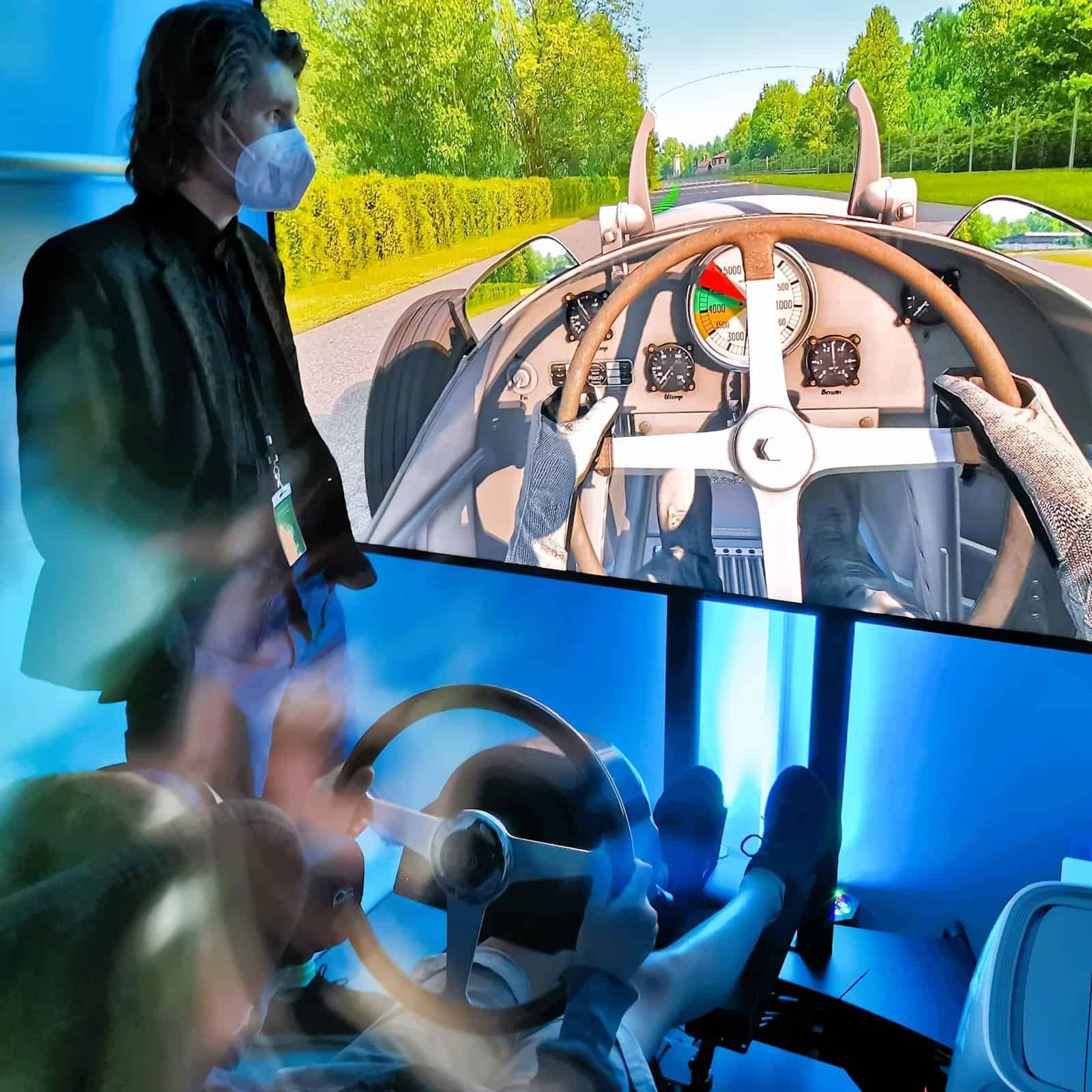 Hire Classic Cars simulator in Frankfurt. Rent classic car simulators - authentic vintage experience for company celebrations