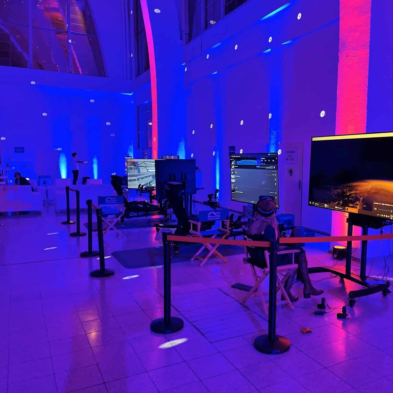 Rental an interactive equipment for Christmas parties in Prague Berlin London Paris