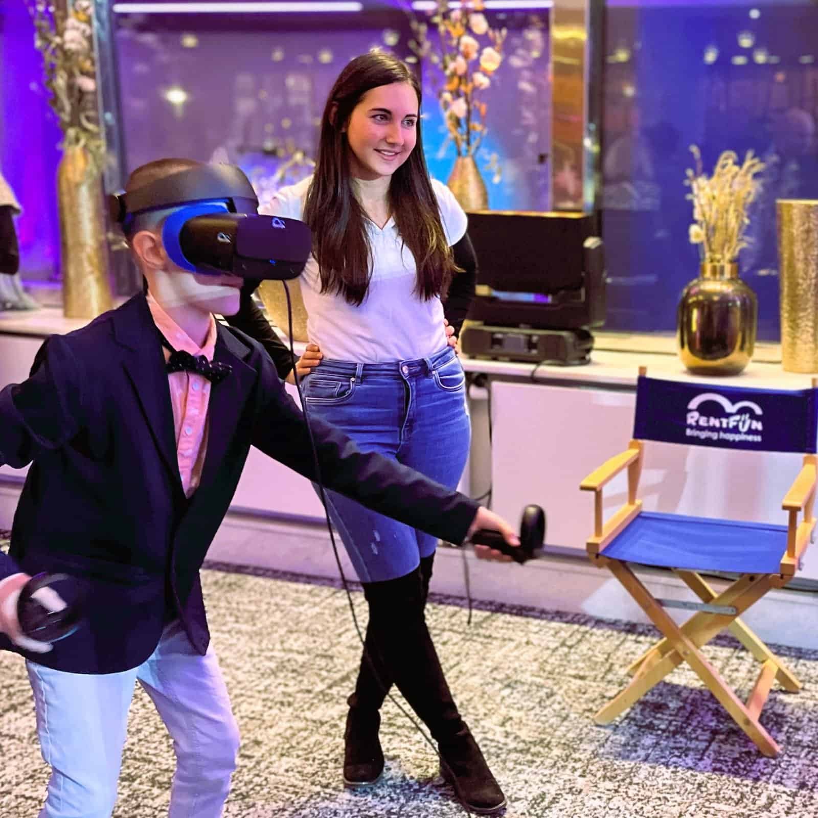 rent modern entertainment for Christmas company events with branding