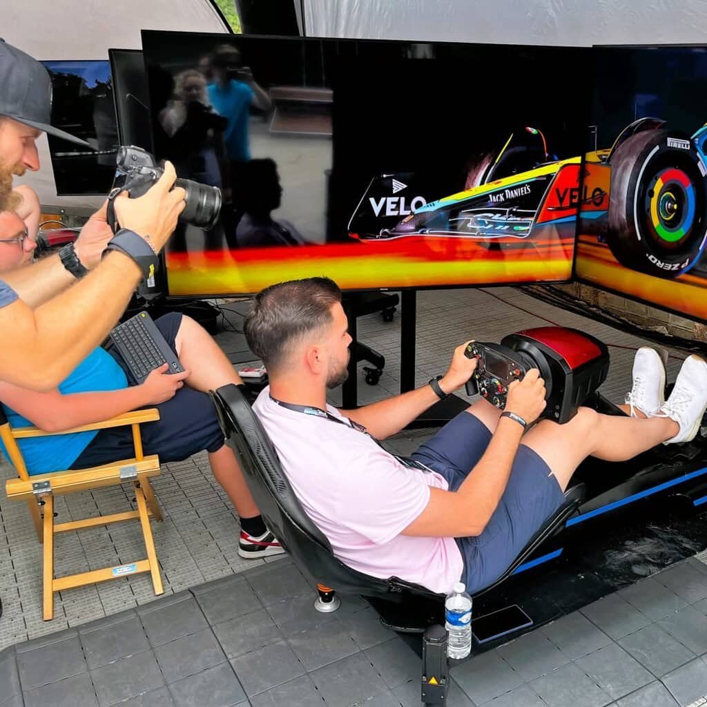 Formula simulator F1 rental in Italy. Rent Formula simulators for company party turnkey with delivery