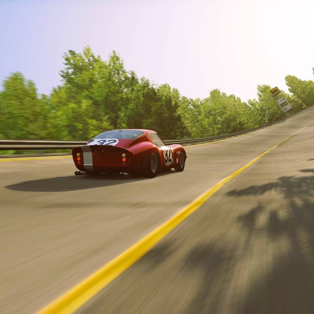 Rent Classic Cars simulator Ferrari 250 GTO in London with delivery. Rental history car simulators experience for company celebration with support in EU