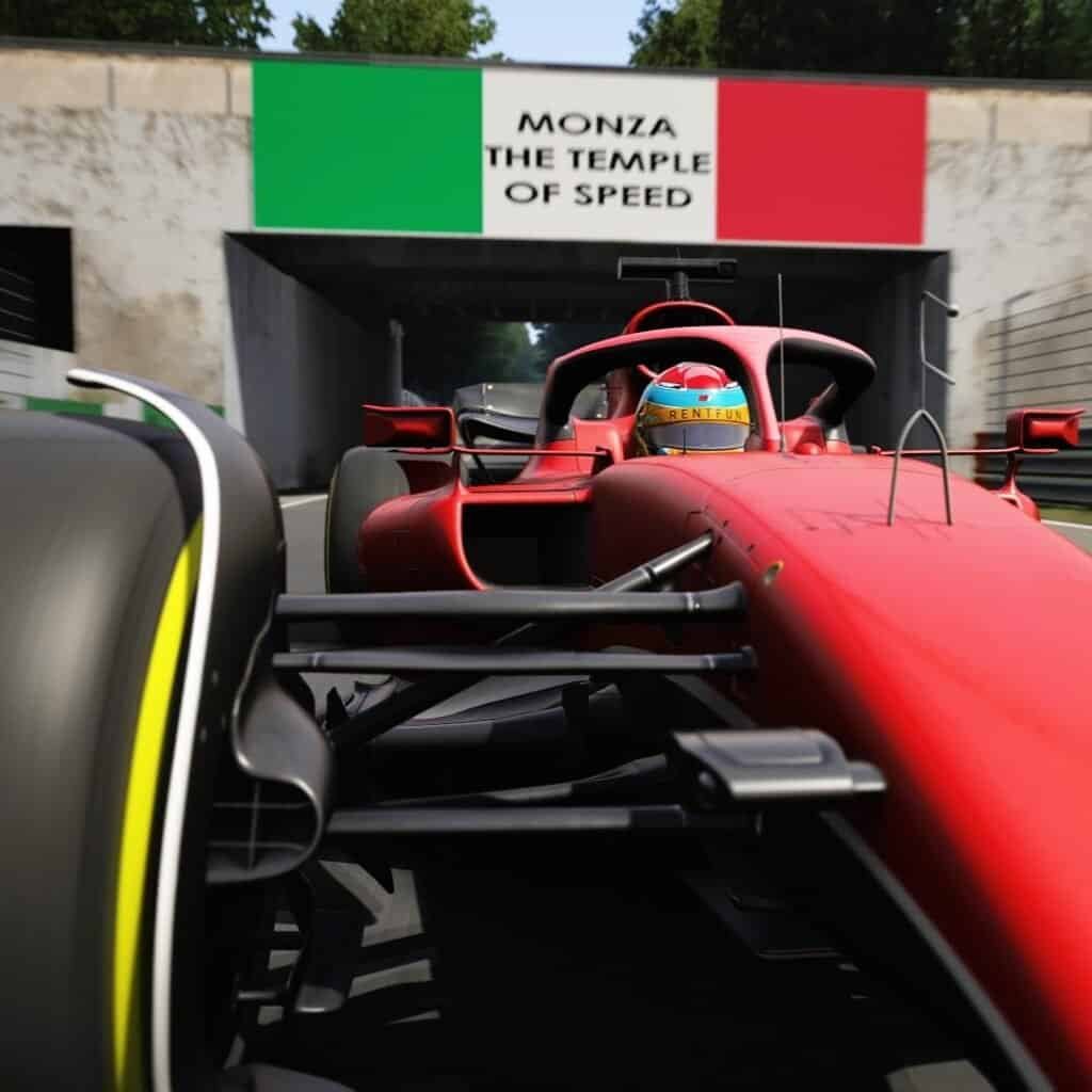 Hire Formula One race simulator in United Kingdom London. Hire Hybrid Formula simulators for company event with support turnkey with logo brand in European Union