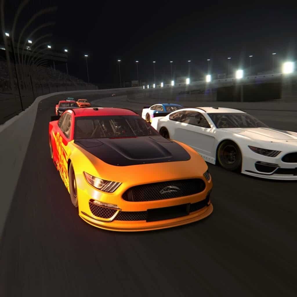 Rent sim of NASCAR for children and adults in EU. Hire NASCAR sim in Italy Rome Milan