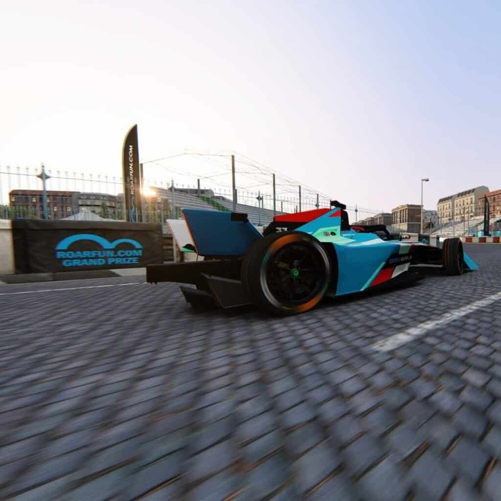 Energy Formula E simulators hire anywhere with RoarFun formula electric simulators rental