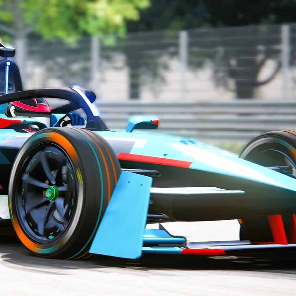 Hire a modern formula electric simulator for kids and adults