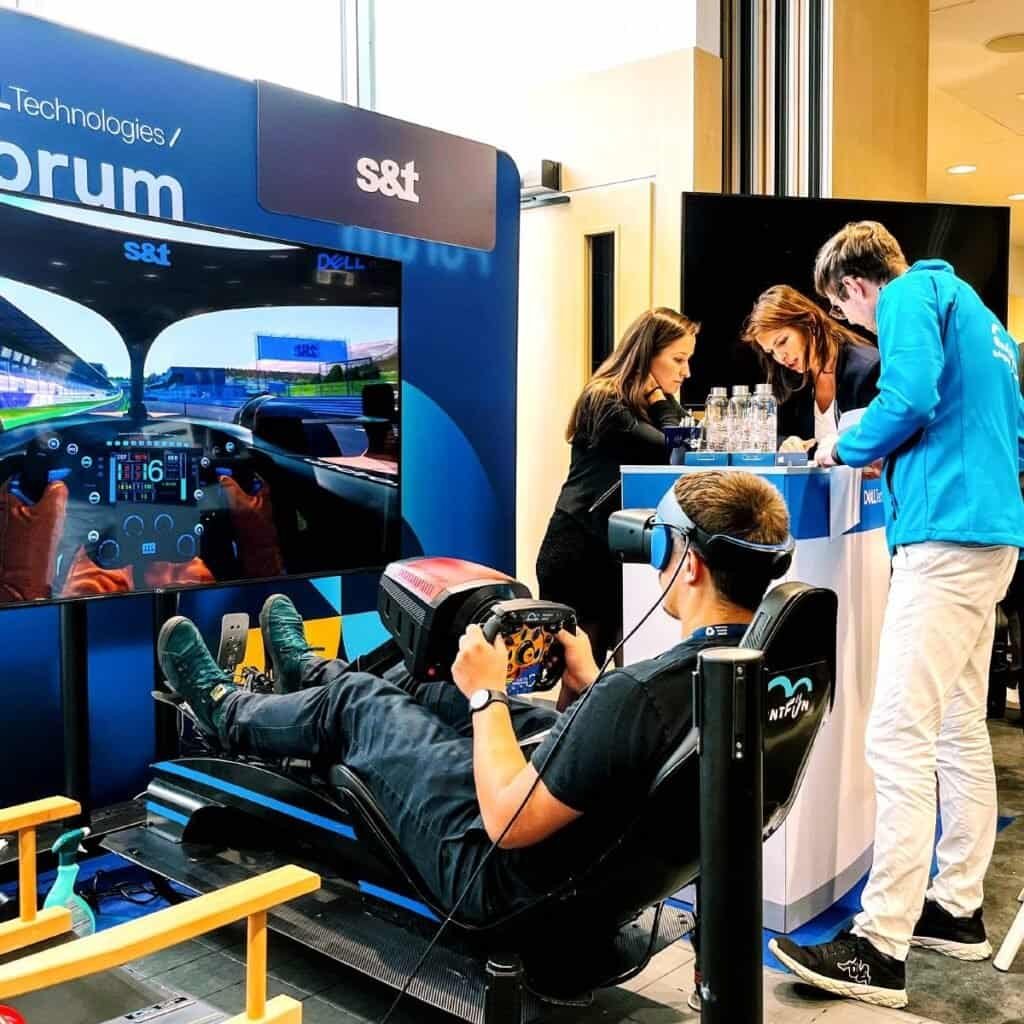 Formula One simulator rental in Germany. Rent Formula simulators for company event with support