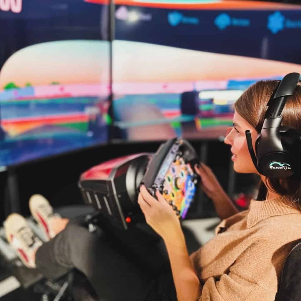 Rent F1 simulators worldwide: London, Paris, Berlin. Full motion Formula 1 simulators hire with on-site support.