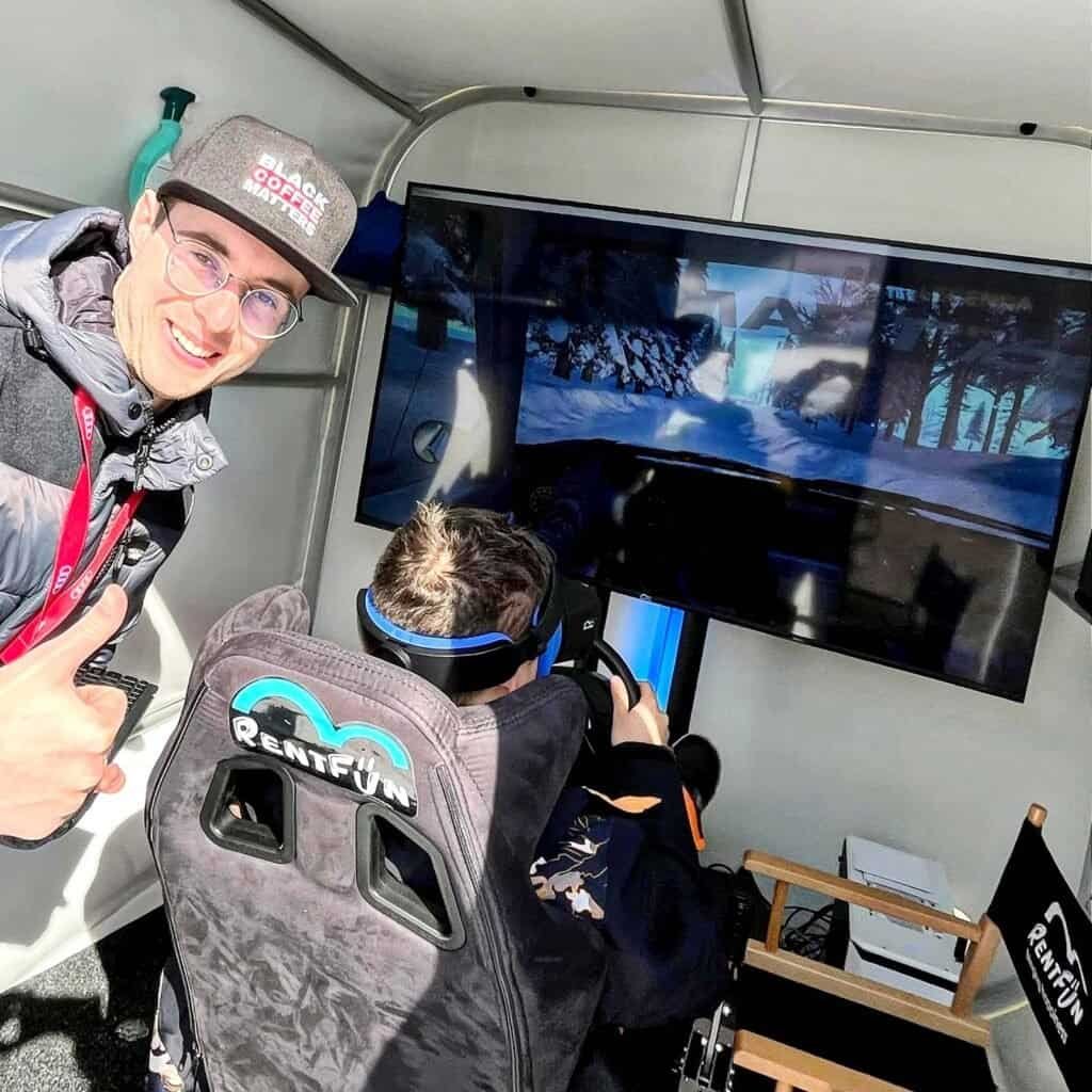 Rental new VR Entertainment for promo events in Rome. Rent modern entertainment for presentations, and PR events in Austria Vienna