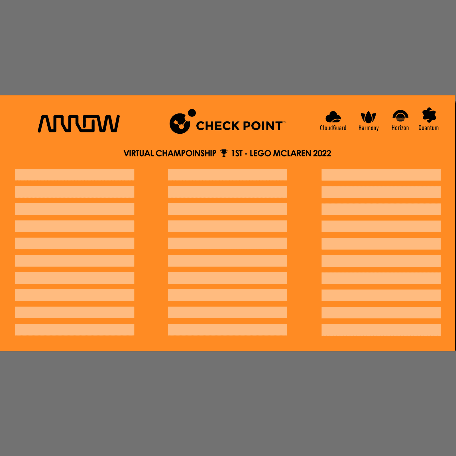 Add your logo with trophies with the RoarFun simulator in the Grand Prize