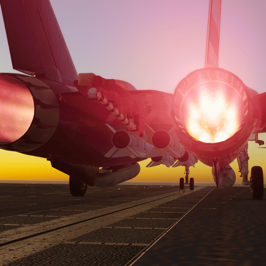 Jet Fighter TopGun Simulator rental in EU UK. Rent jet fighter simulators for party team-building with RoarFun