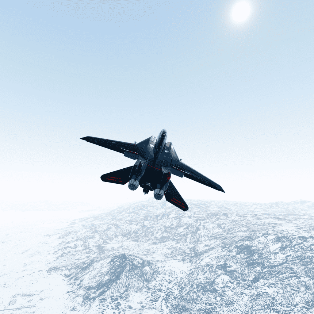 Rental Jet Fighter aircraft f14 simulator from movie Top Gun in EU Frankfurt with delivery and support. Hire jet fighter simulators for close event turnkey with RoarFun