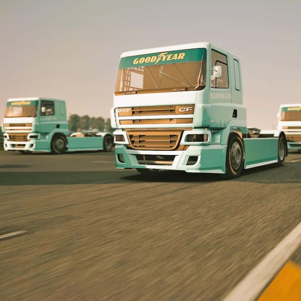 Rent Truck Simulator for event party team-building with support. Racing Trucks Simulator hire in Germany Berlin