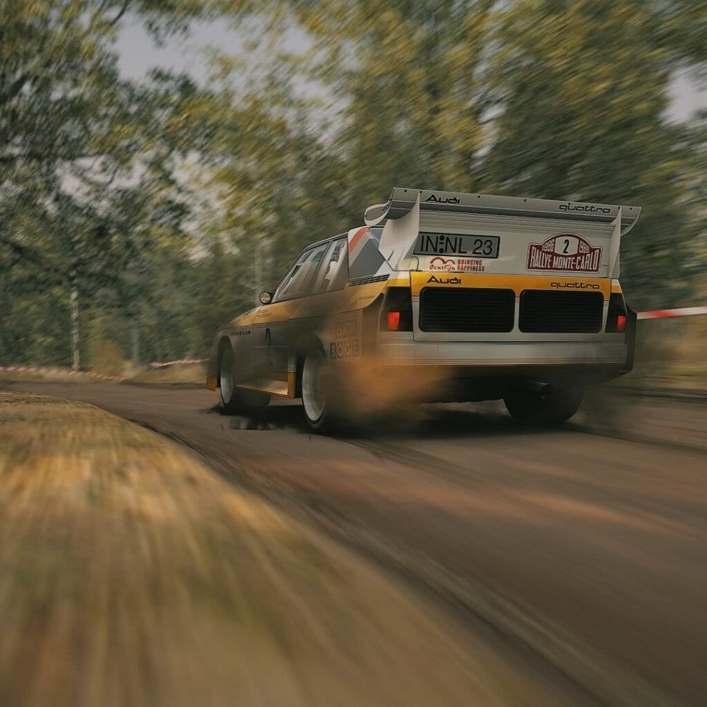 German automotive history in a Group B rally with RoarFun