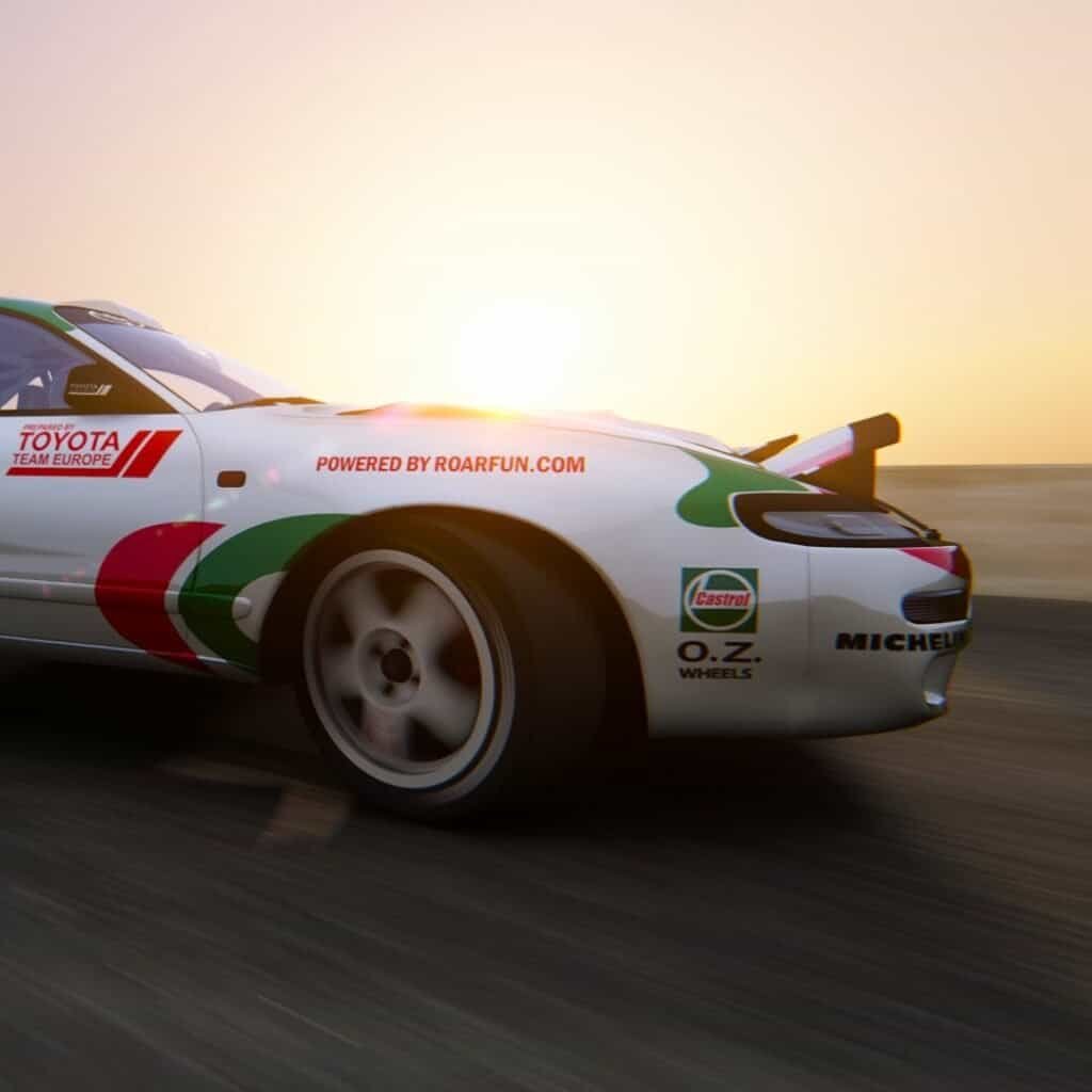 Company Rent best Rally simulator in UK London. Toyota Rental of best Racing simulator UK London