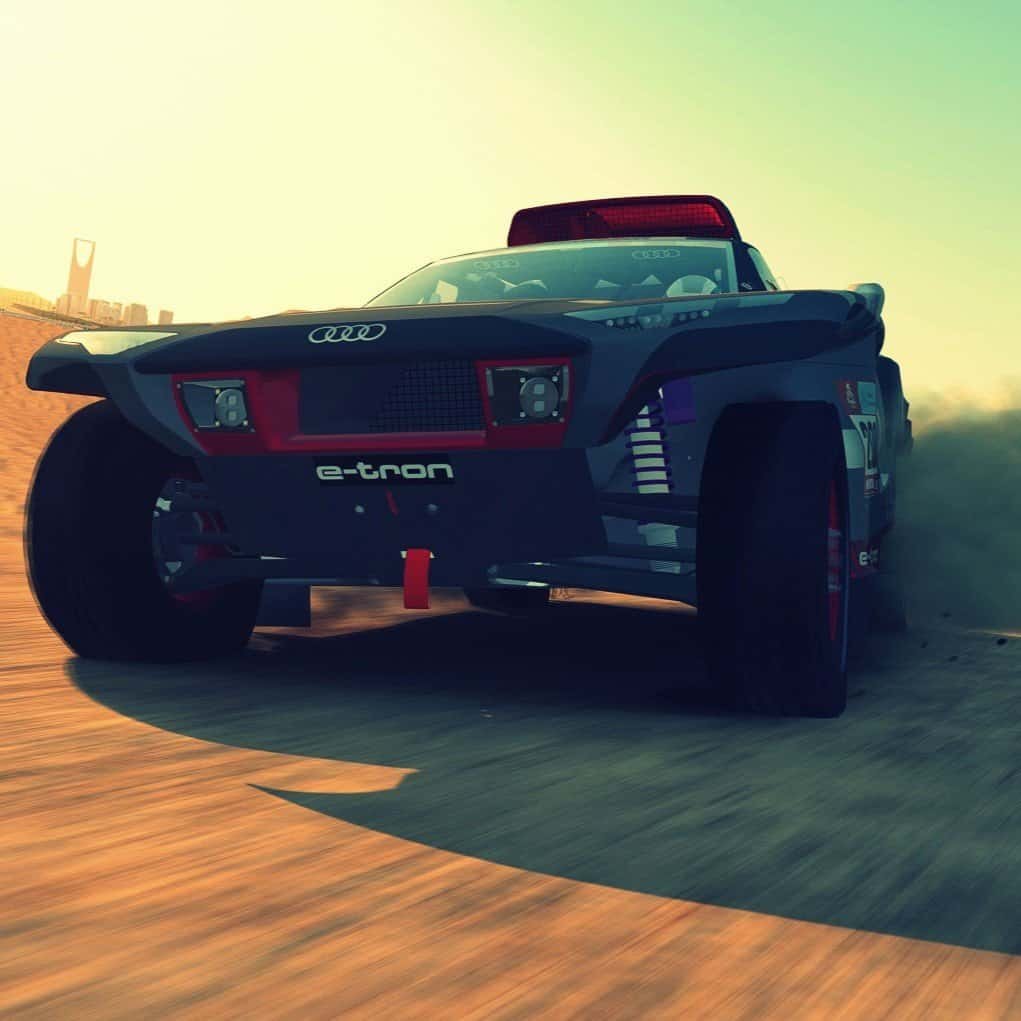 rent Audi rsq etron off-road 4x4 motion simulator hire for your event in London Berlin Prague Paris