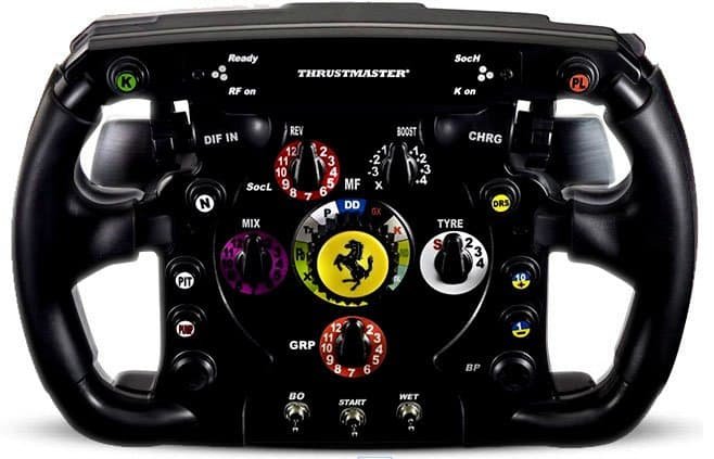 Ferrari F1 licensed steering wheel. A unique RoarFun world collection of steering wheels - RoarFun