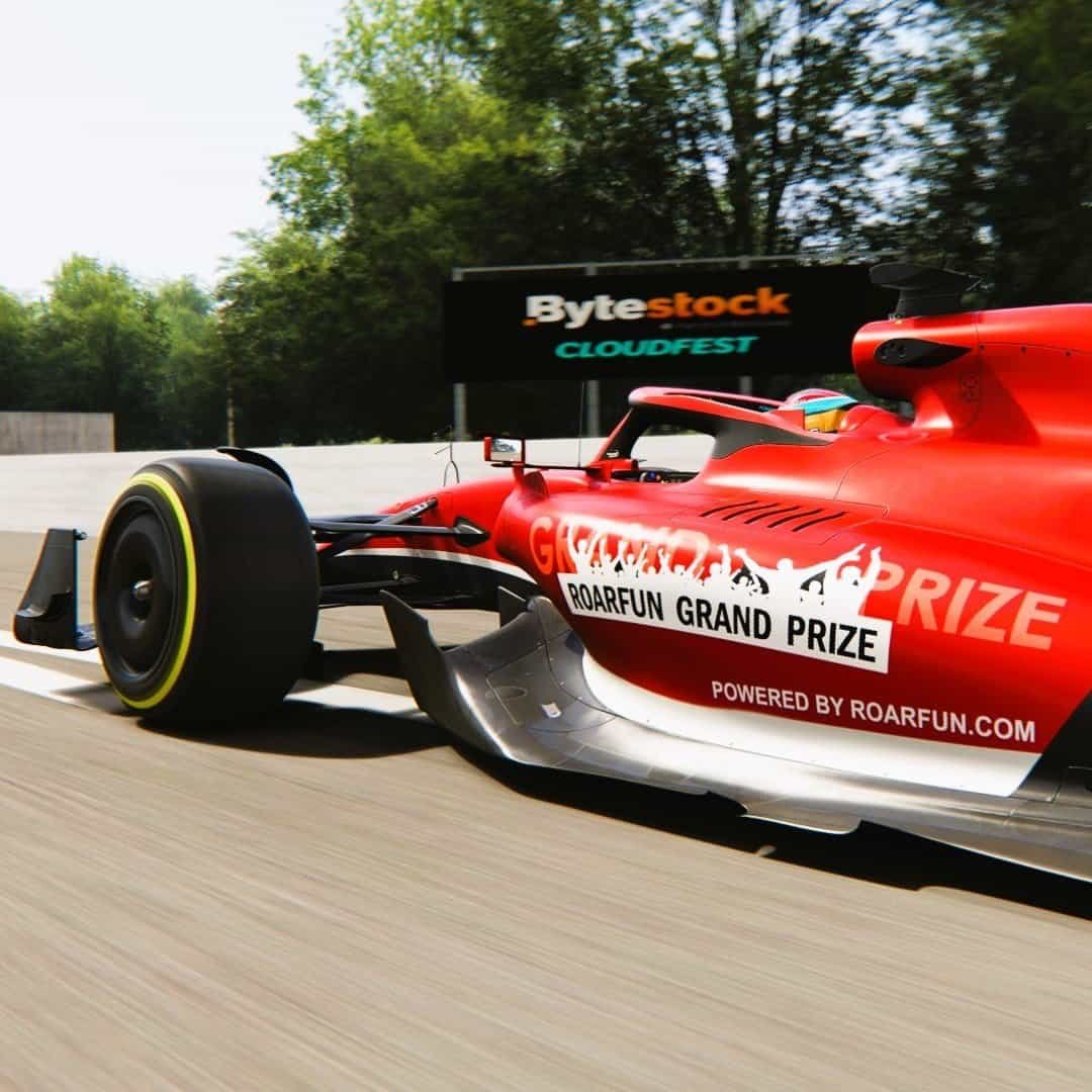 RoarFun Grand Pilot Formula @ CloudFest with ByteStock emotional branding.