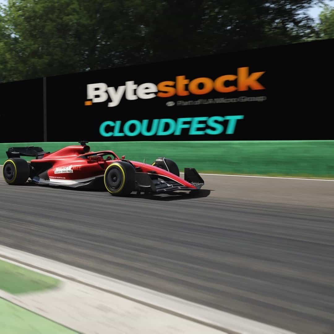 RoarFun Grand Pilot Formula @ CloudFest with CloudFest ByteStock emotional branding wide shot.